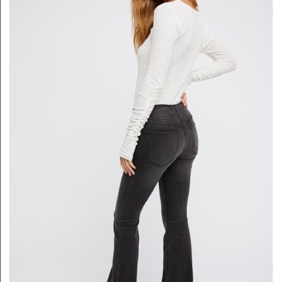 Free People Flare Jeans - Picture 2 of 4